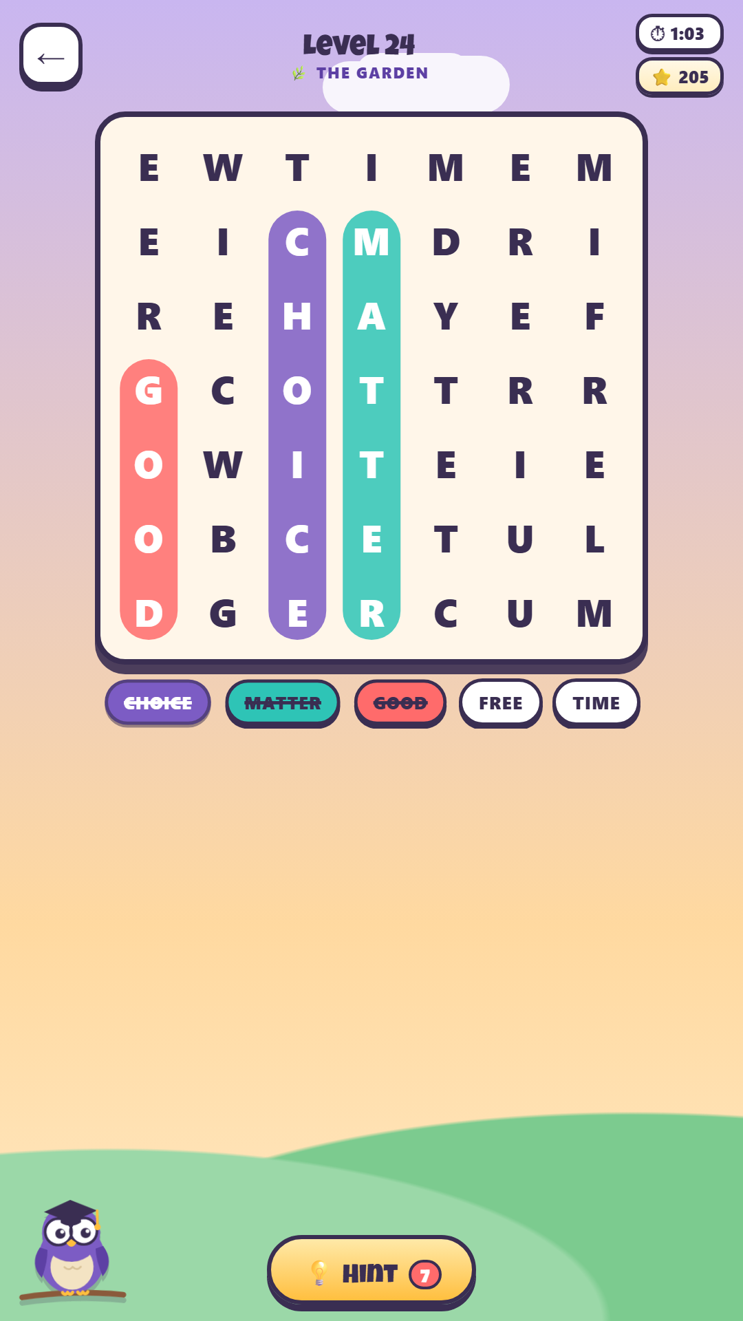 Playing a puzzle